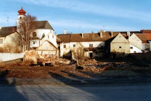 Abbruch der Altgebäude 1999